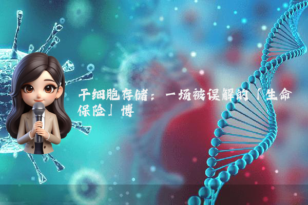 干细胞存储：一场被误解的「生命保险」博弈